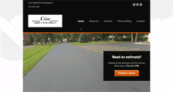 Desktop Screenshot of crestasphalt.com